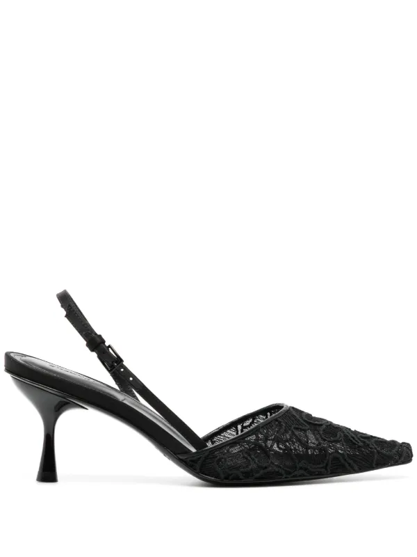 Simkhai Dylan 70mm Slingback Pumps in Black