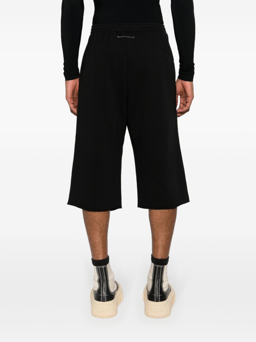 MM6 Maison Margiela Bermuda shorts Zwart