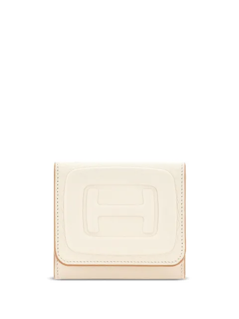 Hogan cartera plegable con logo en relieve