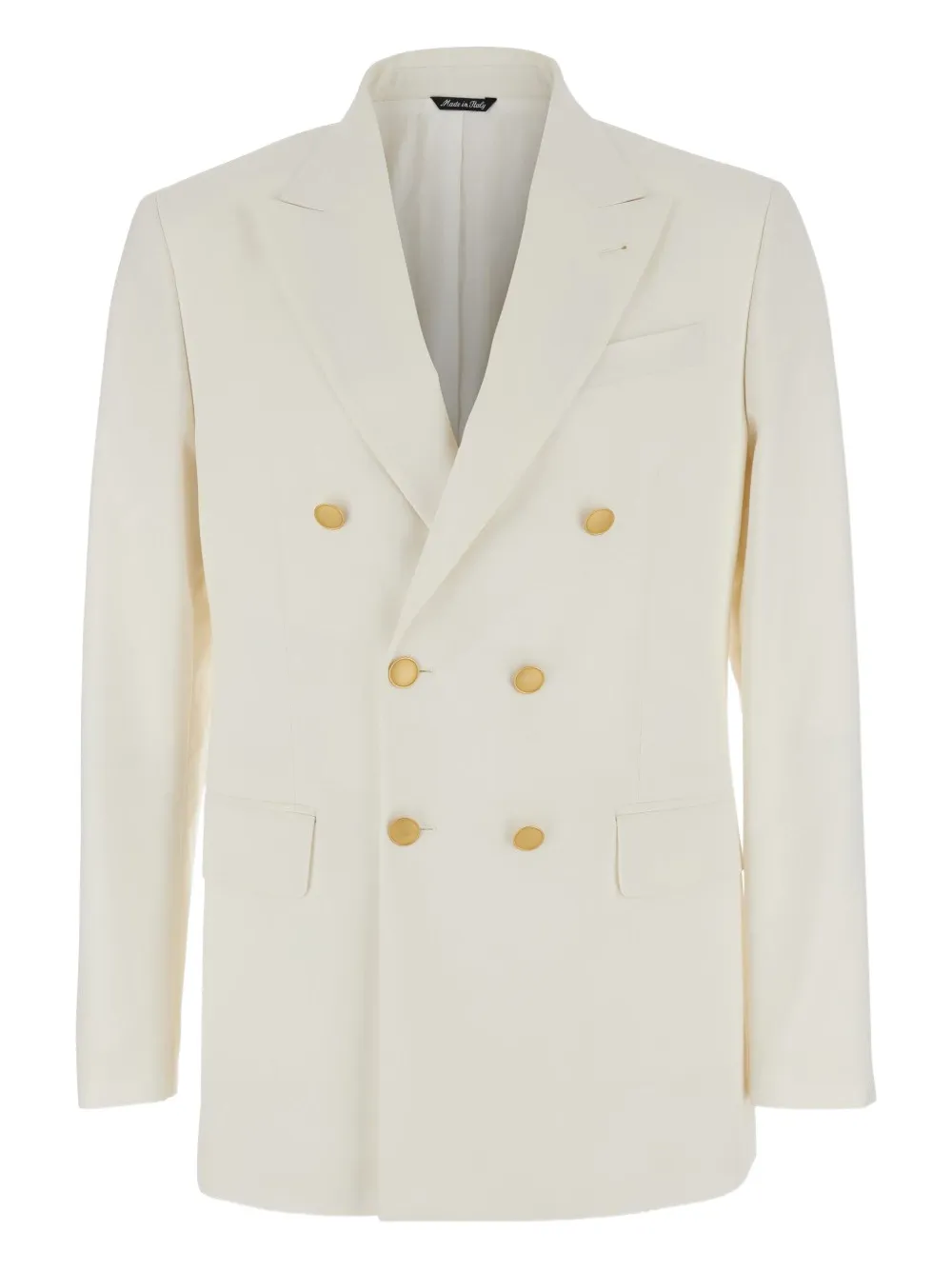 Reveres 1949 virgin wool-cotton blazer | White | Image 1