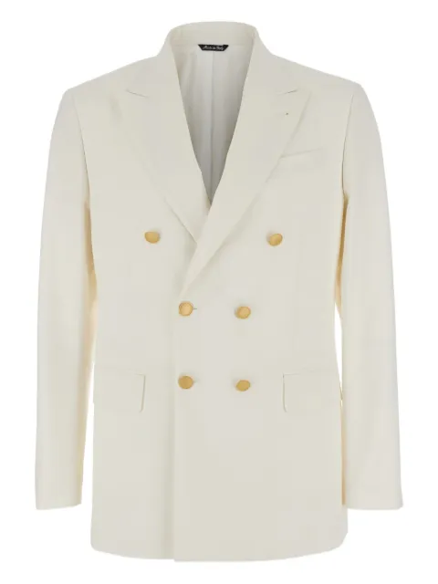 Reveres 1949 virgin wool-cotton blazer