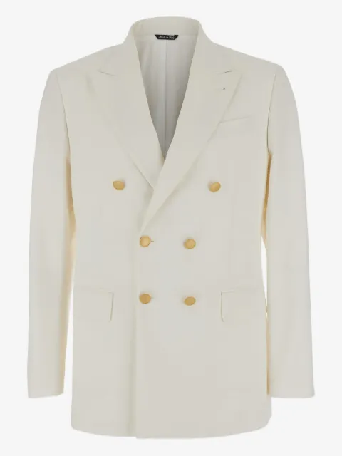 Reveres 1949 virgin wool-cotton blazer
