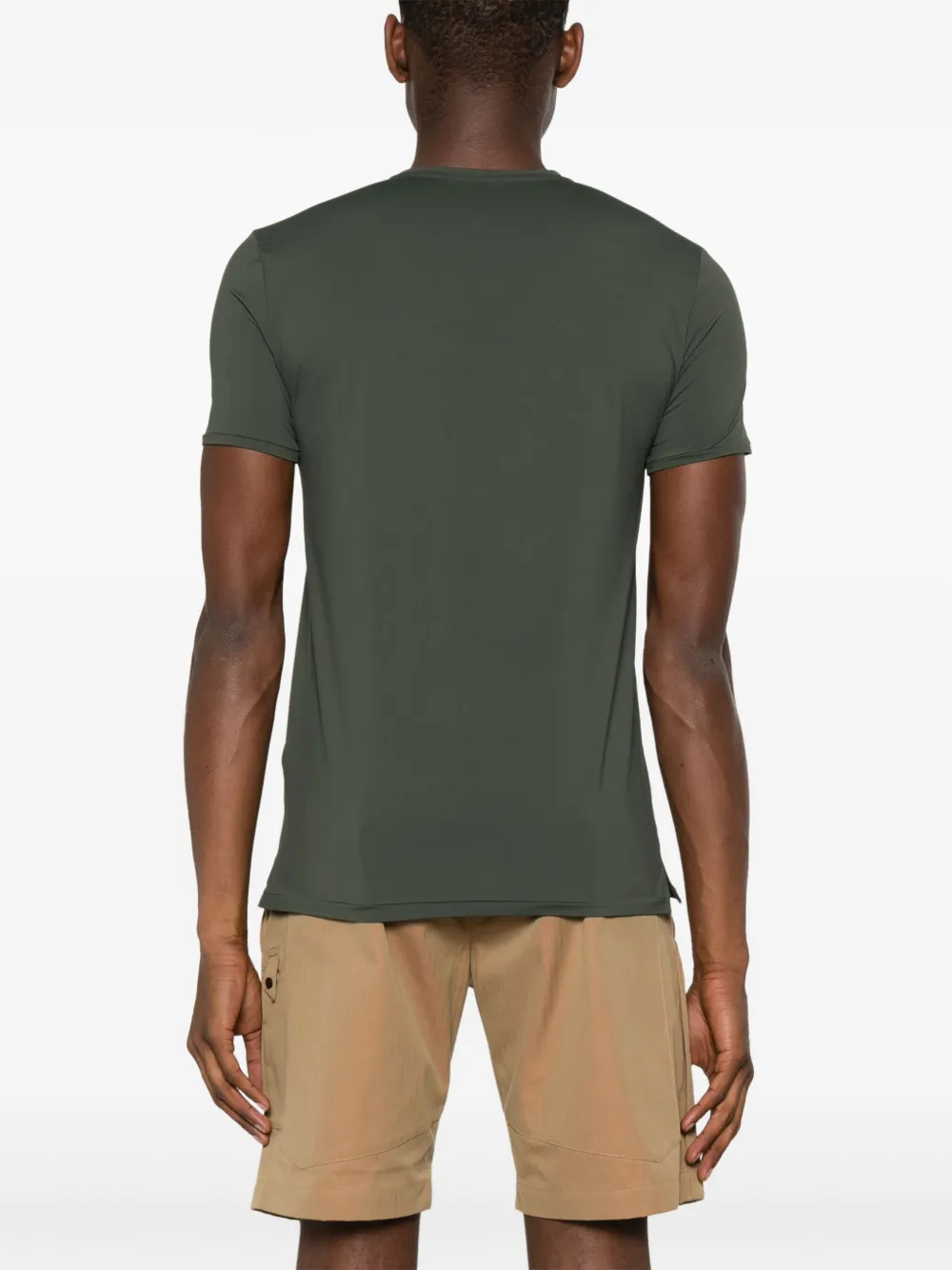RRD T-shirt met logoband Groen