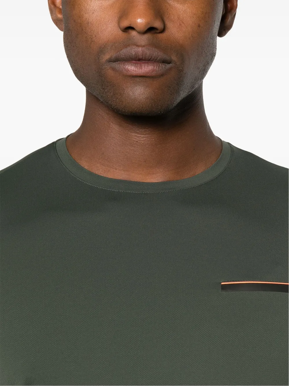 RRD T-shirt met logoband Groen