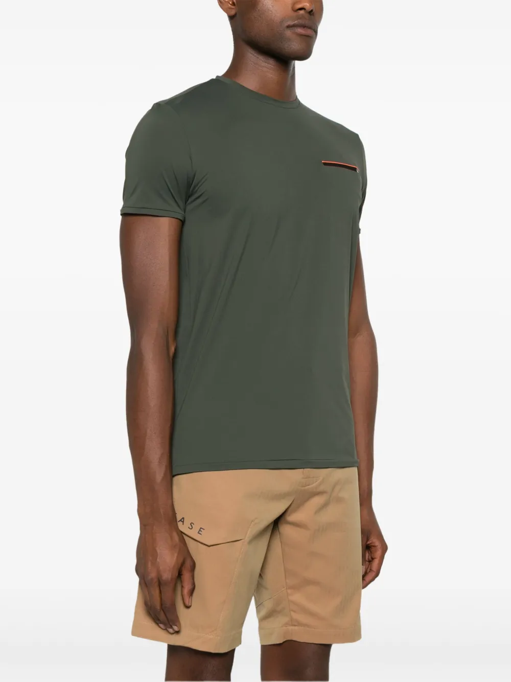 RRD T-shirt met logoband Groen