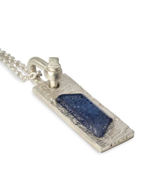 Plate Specimen tanzanite necklace