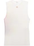 Courrèges Aura tulle top - Neutrals