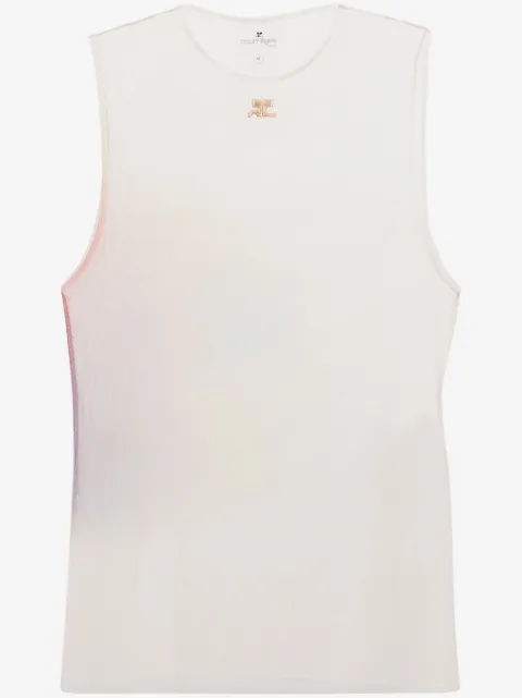 Courrèges Aura tulle top