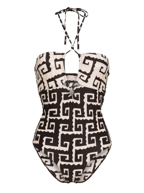 Faithfull the Brand Ola halterneck swimsuit