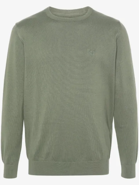 Barbour logo-embroidered sweater