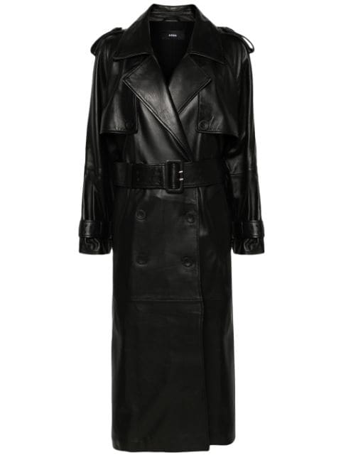 Arma Toledo double-breasted leather coat