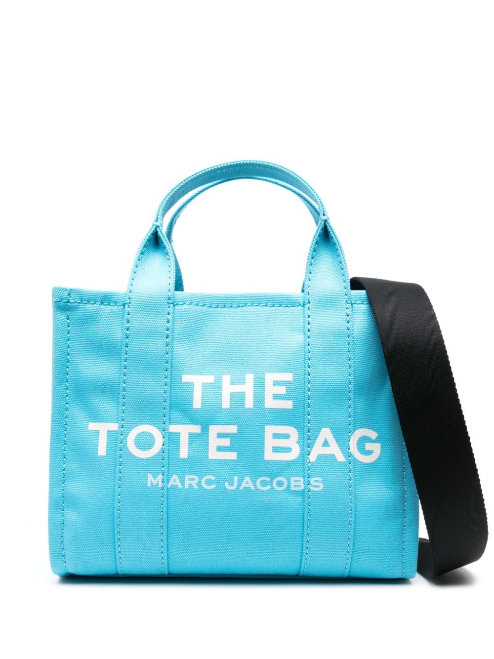 Marc Jacobs The Small Canvas Tote Bag In 470 - Aqua