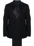 Tagliatore single-breasted suit - Black