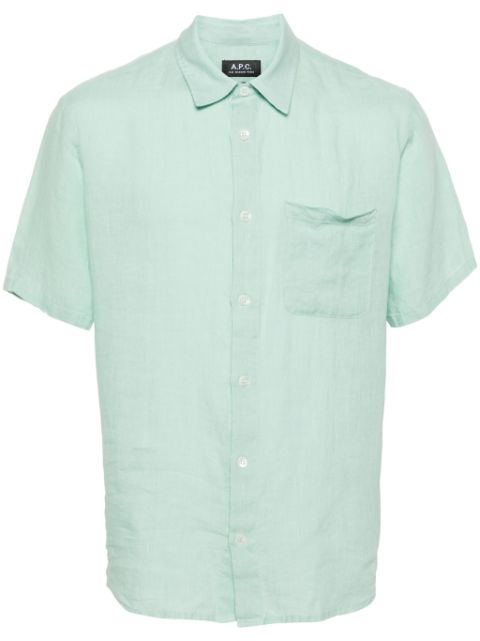 A.P.C. Bellini linen shirt Men