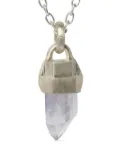 Parts of Four Talisman amethyst pendant necklace - Silver