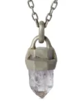 Parts of Four Talisman amethyst pendant necklace - Silver