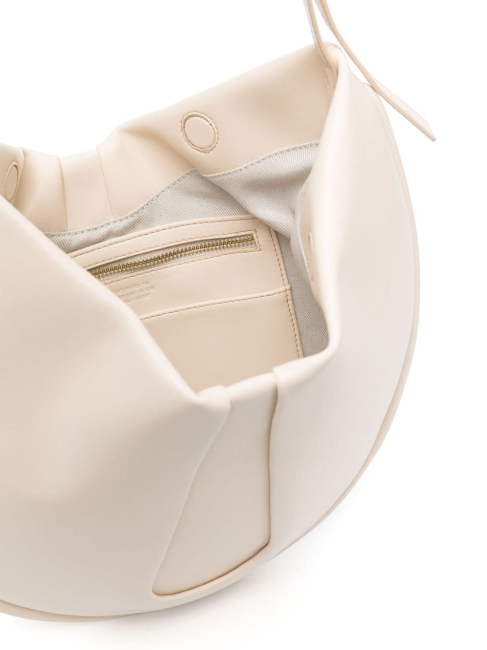 Shop Themoirè Tike Debossed-detail Shoulder Bag In Neutrals