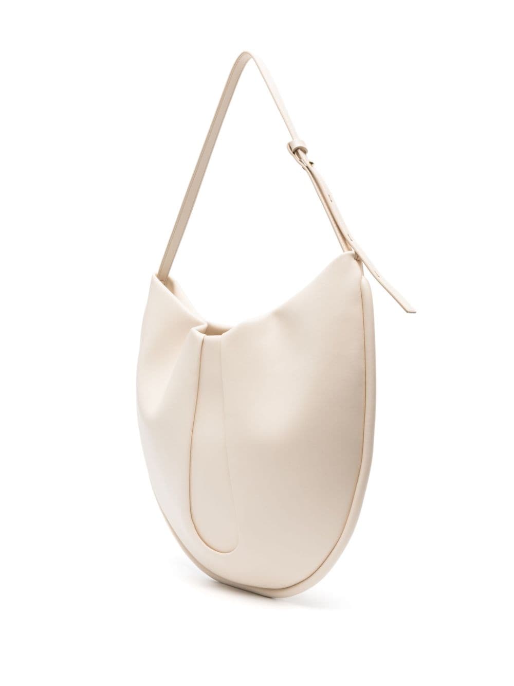 Shop Themoirè Tike Debossed-detail Shoulder Bag In Neutrals