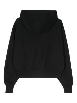 【送料&関税込】Y-3 Black Cotton Hoodie With Gfx Print Y-3 Black Cotton Hoodie With Gfx Print | italist
