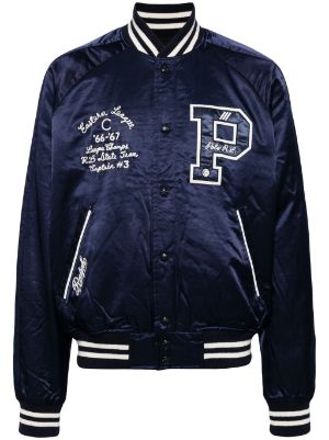 Chaqueta bomber hombre en nylon Leyendas Del Polo con cremallera