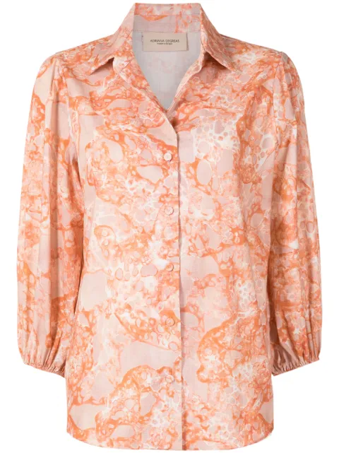 Adriana Degreas Camisa com estampa Bulles De Mer
