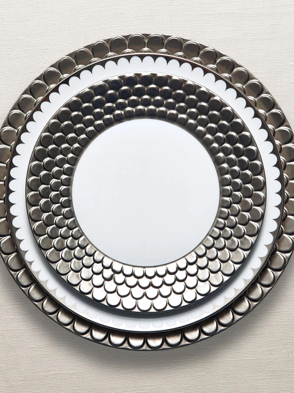  L'objet Aegean Dessert Plate (23cm) - White 