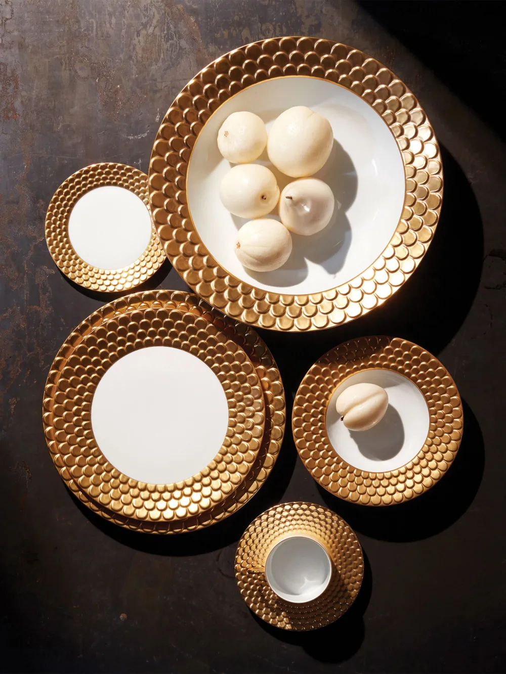 L'objet Aegean Bread And Butter Plate (17cm) In Gold