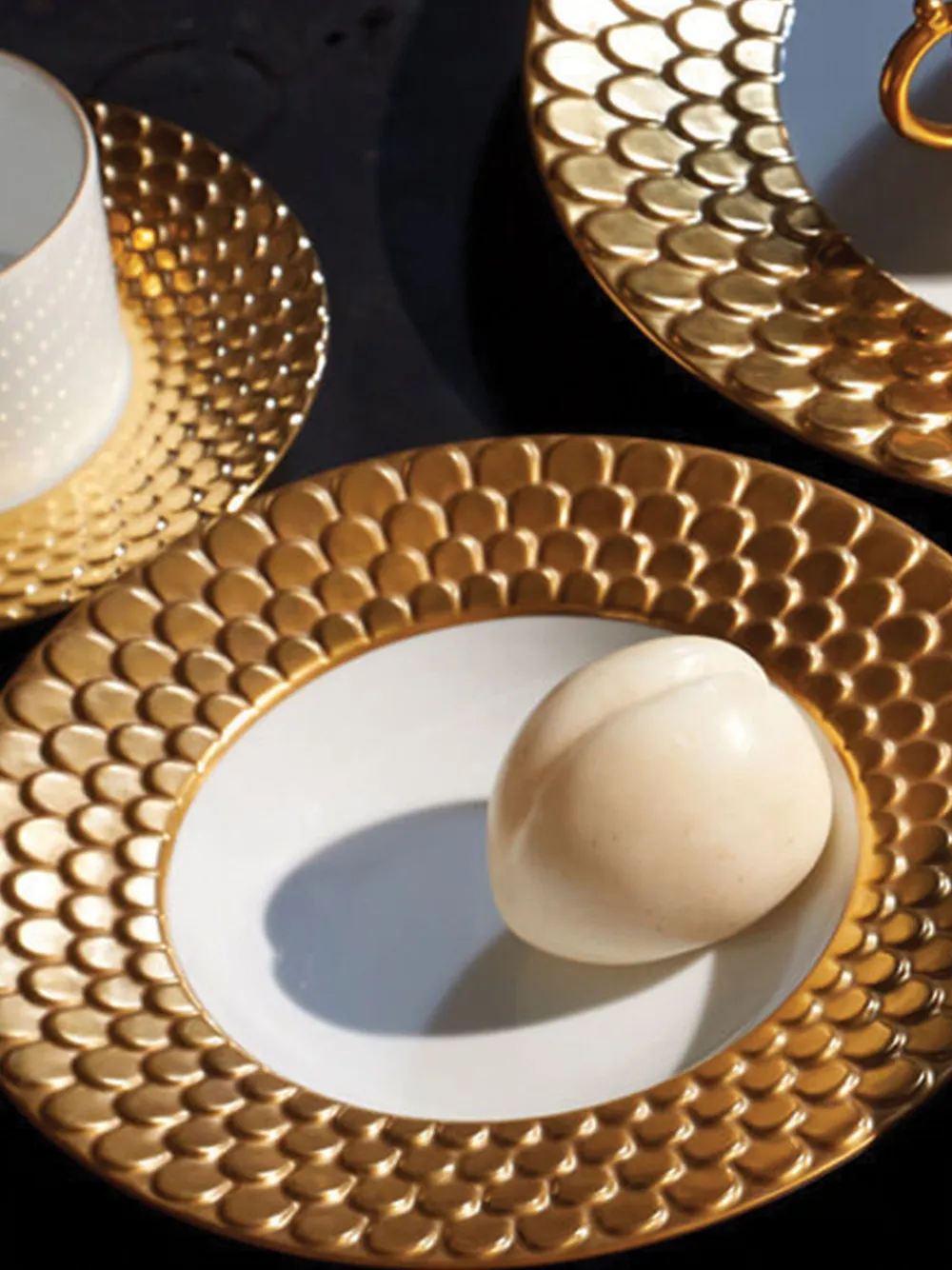 L'objet Aegean Bread And Butter Plate (17cm) In Gold
