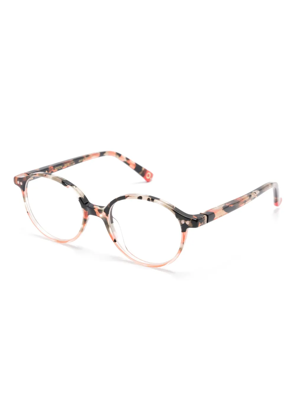 Etnia Barcelona Stitch bril met rond montuur - Zwart