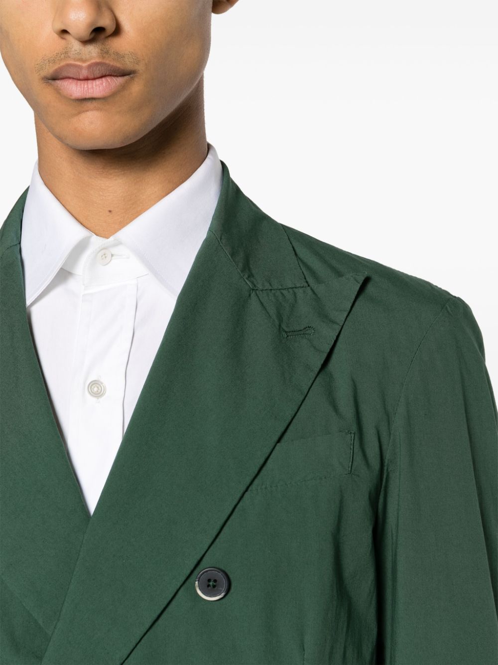 Barena Blazer met dubbele rij knopen Groen