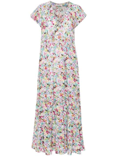 Dorothee Schumacher floral shift maxi dress