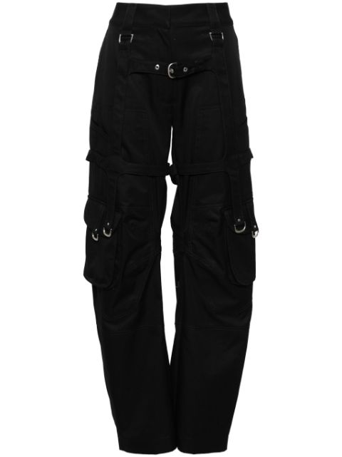 Off-White CO cotton straight-leg trousers Women