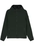 Colmar logo-patch hooded jacket - Green