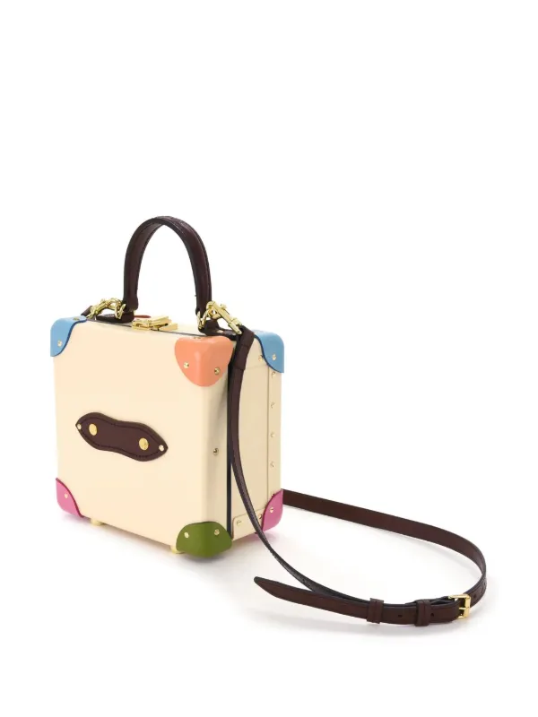 GLOBE TROTTER x GOLF le FLEUR London Square Tote Bag Neutrals FARFETCH KW