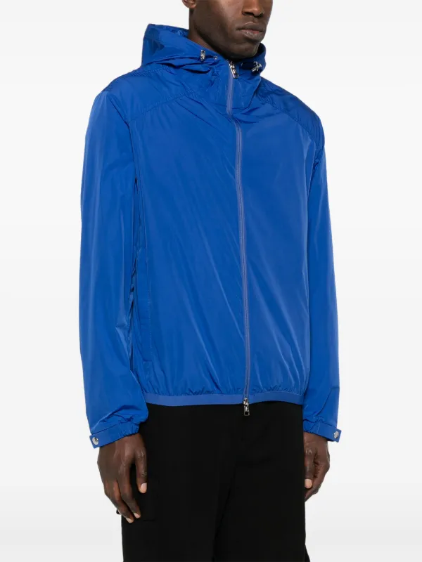 Moncler Clapier Hooded Jacket | Blue | FARFETCH JO