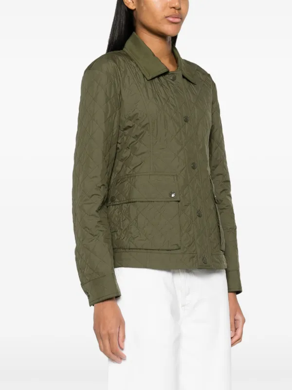 MONCLER Galene キルティング ジャケット Moncler Galene キルティング ジャケット | グリーン | FARFETCH JP