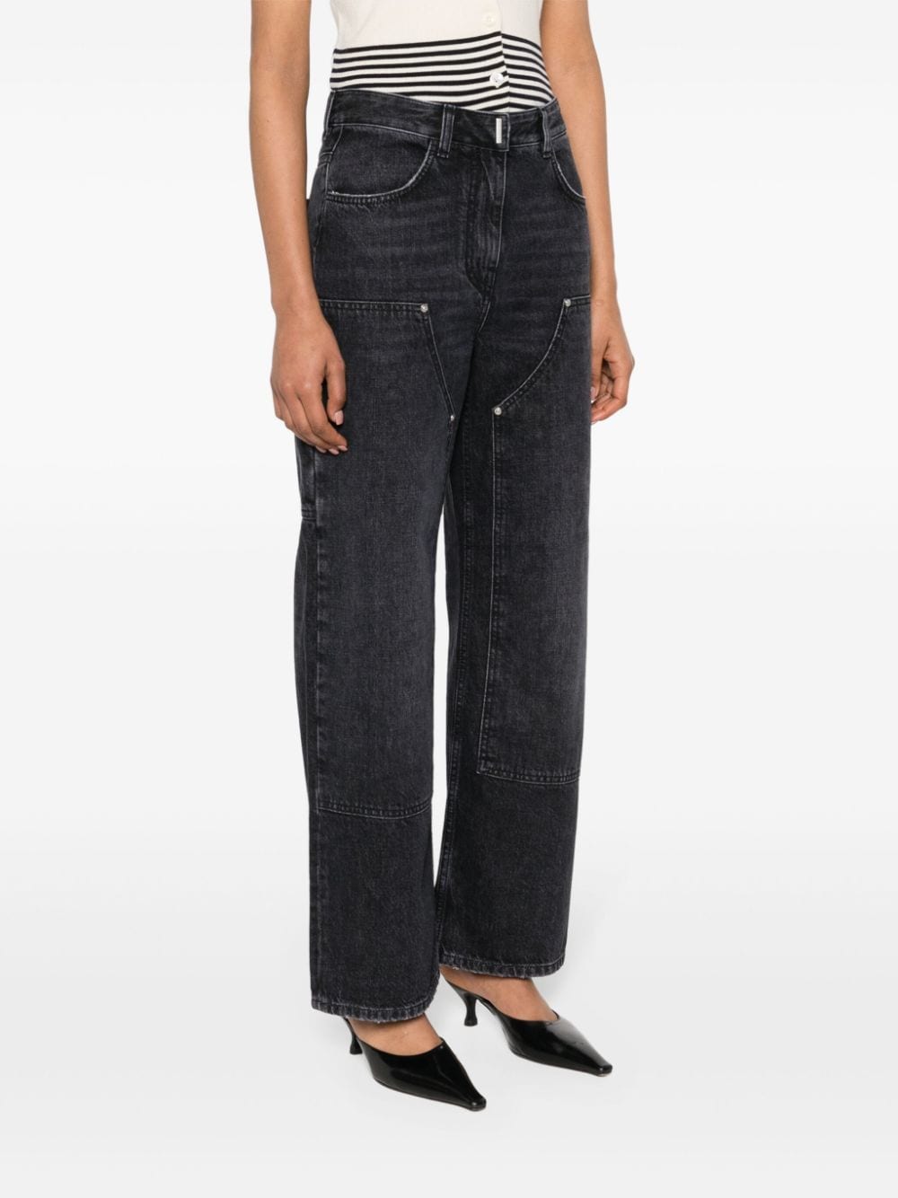 Givenchy Straight jeans Zwart