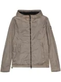 Colmar logo-patch hooded jacket - Neutrals