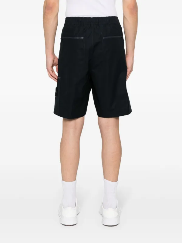 Stone Island コンパスモチーフ ショートパンツ | ブルー | FARFETCH JP