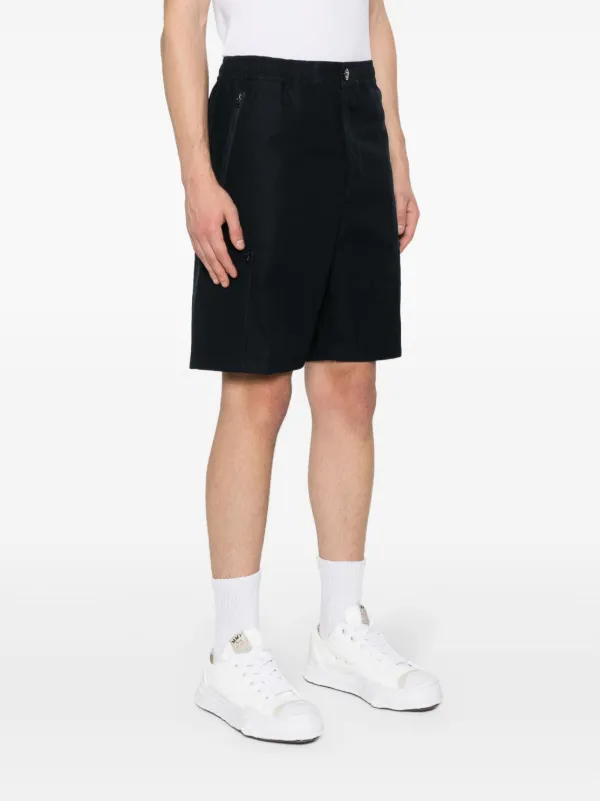 Stone Island コンパスモチーフ ショートパンツ | ブルー | FARFETCH JP