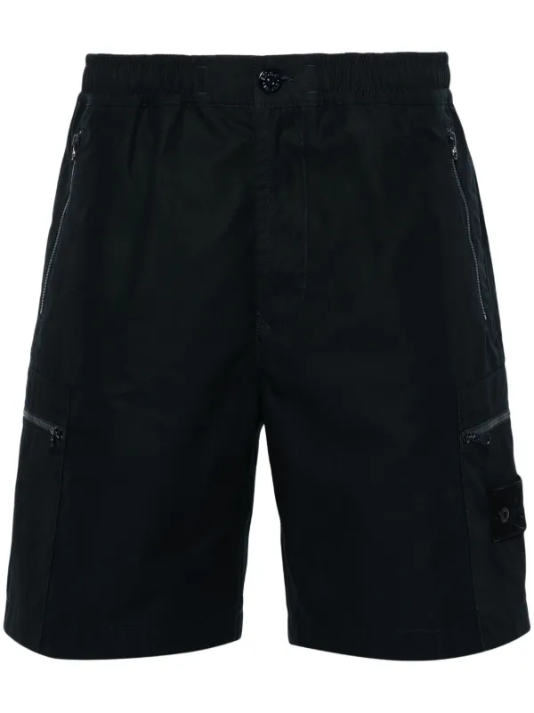 Stone Island コンパスモチーフ ショートパンツ | ブルー | FARFETCH JP
