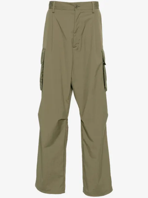 Moncler appliqué-logo cargo trousers