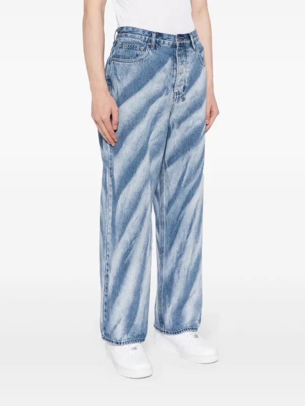 Ksubi Striped straight-leg Jeans | Blue | FARFETCH Ksubi Striped straight-leg Jeans | Blue | FARFETCH