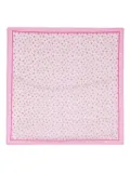 Simonetta floral-print silk scarf - Pink