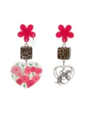 Amir Slama charm-detail drop earrings - Multicolour