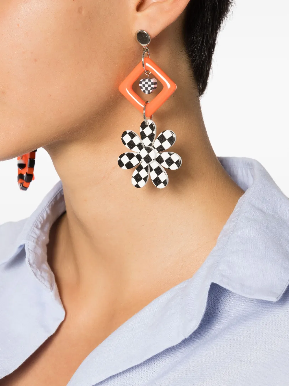 Amir Slama charm-appliqué drop earrings | Image 2