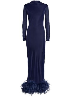 16Arlington sequin-embellished long-sleeve Maxi Dress - Farfetch