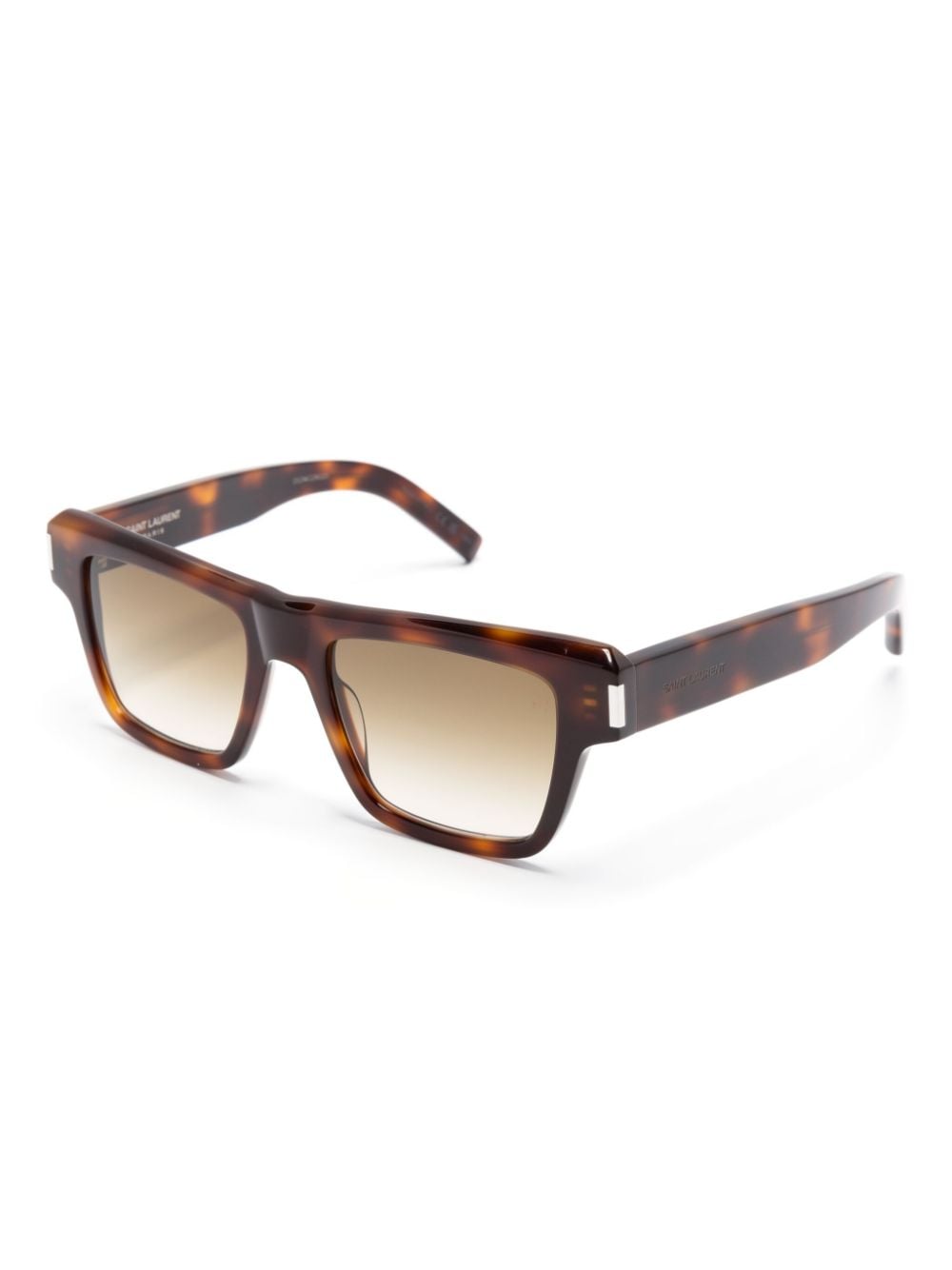 Saint Laurent Eyewear SL 469 zonnebril met vierkant montuur Bruin