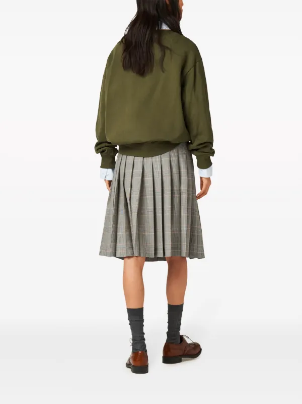 Miu Miu MIU MIU TOPS SWEATSHIRT W LOGO - Farfetch