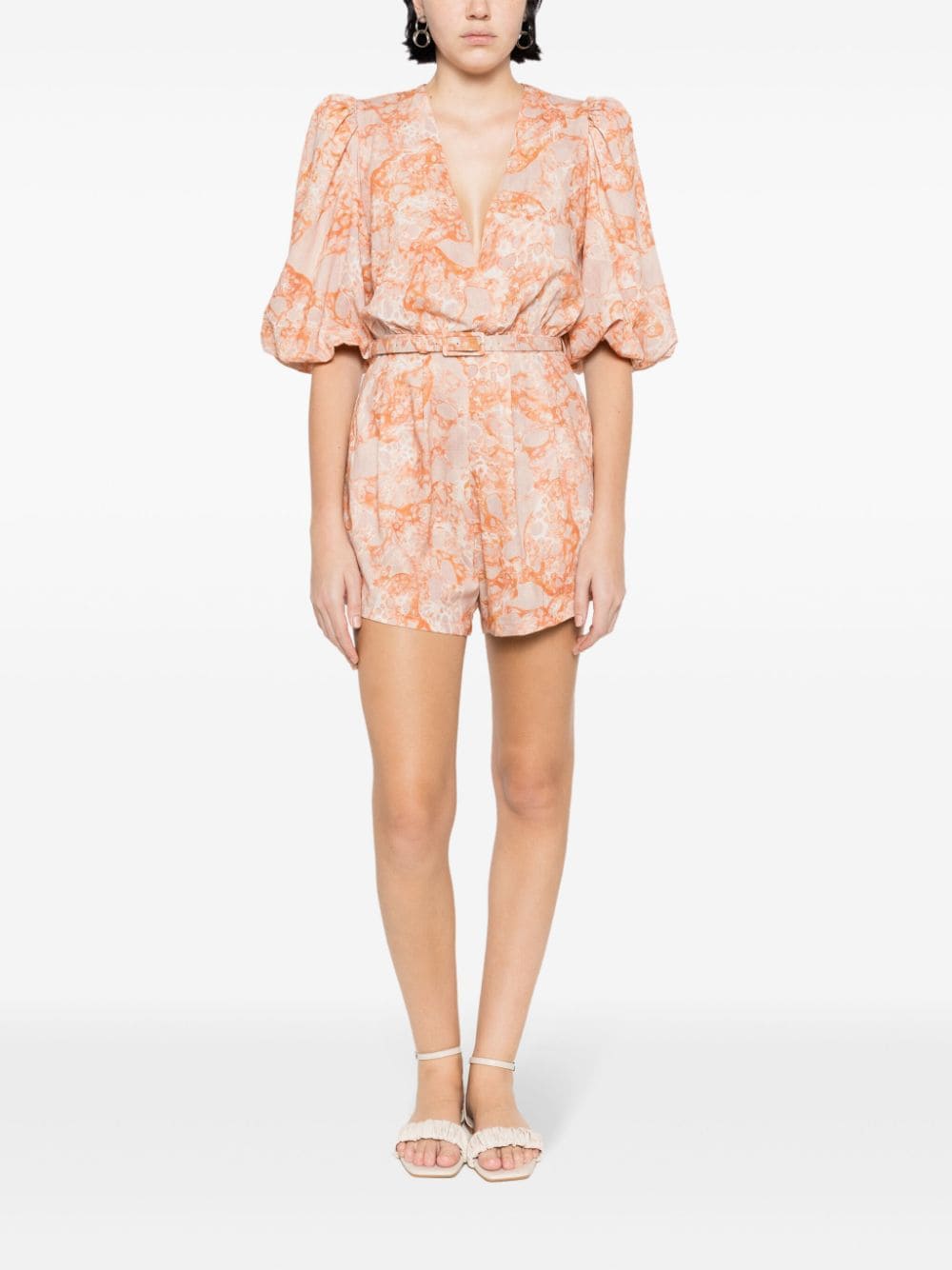 Adriana Degreas Playsuit - Oranje